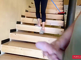 Young Latina Perfect Ass Maid Fucks Her Boss While Cleaning His House 1