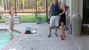 Young guys make mature MILF DP fuck them anal Sally D&#039_angelo