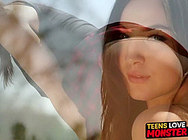 Young hottie Pepper Xo banged by Derrick Pierce's big dick