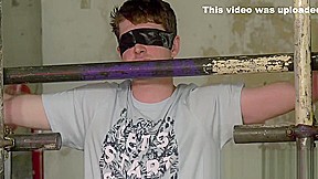 Young slave Bob Steel spanked by mature dom Sebastian Kane