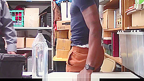 YoungPerps - teen 18+ shoplifter punished by a horny mallcop