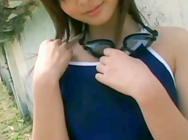 Yuki Suzuki - blue Swimwear