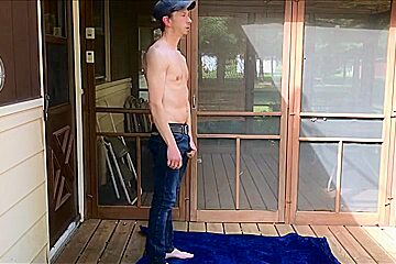 [abx][1][011] - Strip And Cum Outdoors