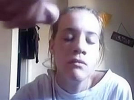 college girl Facial