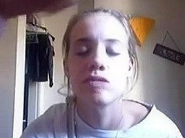 college girl Facial