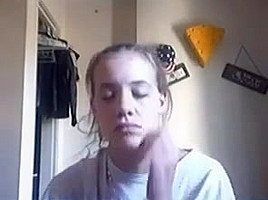 college girl Facial