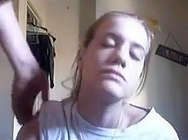 college girl Facial