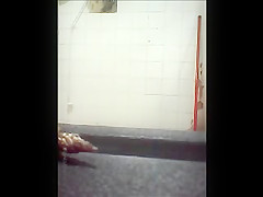 comadre tomando bano