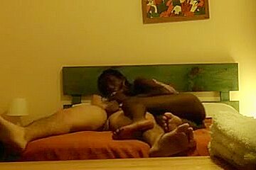 dominican chica suking and fucking with white fella
