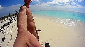 erection on the beach in cuba