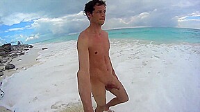 erection on the beach in cuba
