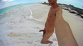 erection on the beach in cuba