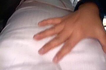 groper In Front Of Innocent Girl