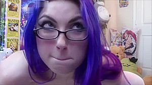 hot teen 18+ playing with vibrator and squirting watch pt2 on angelicpornDOTcom