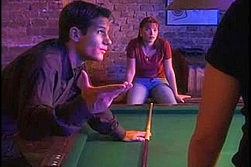 hungarian playgirl double permeated on a pool table