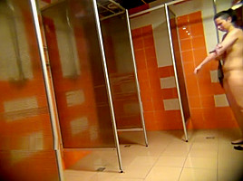 in a Fitness Club Shower
