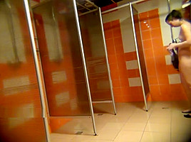 in a Fitness Club Shower