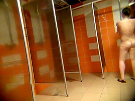 in a Fitness Club Shower