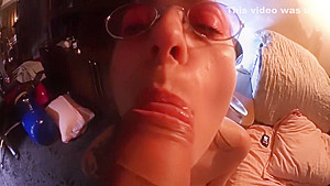 in glasses suck big dick