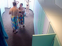 in the locker room 11