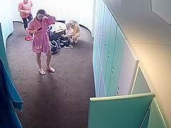 in the locker room 11