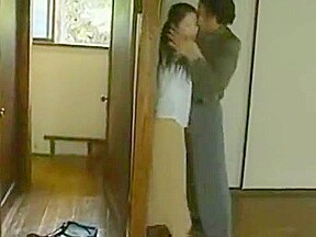 japanese younger Step sister watches her elder bitch Step sister cheating with other man