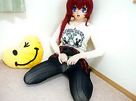 kigurumi stroking