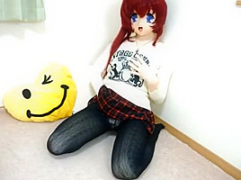kigurumi stroking