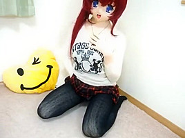 kigurumi stroking