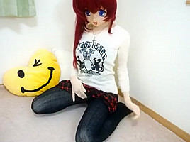 kigurumi stroking