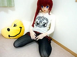 kigurumi stroking