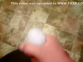 kitchen jerk while wife is in shower