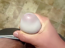 kitchen jerk while wife is in shower