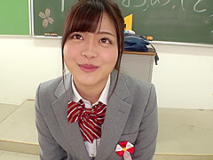 卒業したての制服が先生とめちゃくちゃセックスする