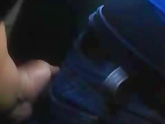 manoseada en la combi
