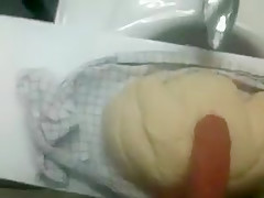 of fucking a homemade dough bbw pussy