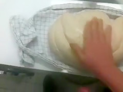 of fucking a homemade dough bbw pussy