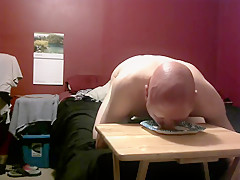 piggy messy eating 9/4/18