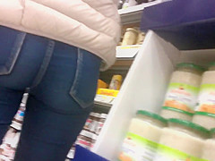 sexy teen 18+ ass in jeans