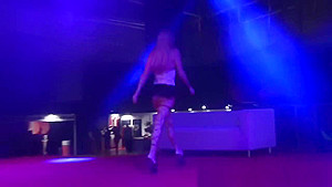 show on public show stage