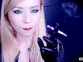smoking girl