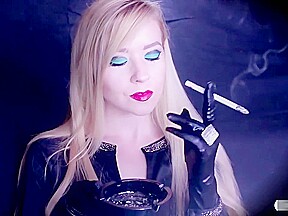 smoking girl