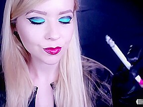 smoking girl
