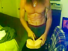 str8 guy fucking fake pussy