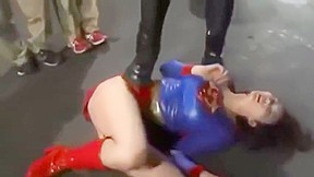 superheroine ryona