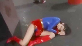 superheroine ryona