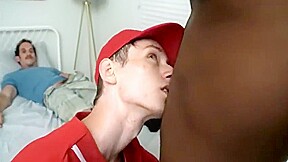 teen 18+ Acquires Barebacked By His Dark Baseball Coach And His Step dad