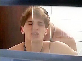teen 18+ Fucks Her Boyfriend On The Floor Of The Bathroom!