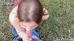teen 18+ Sucks Cock At The Lakeside