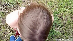 teen 18+ Sucks Cock At The Lakeside